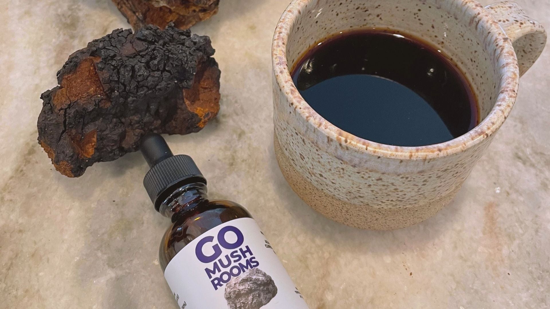 GO Mushrooms Chaga Tea Recipe 