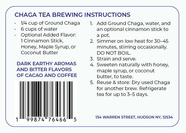 GROUND CHAGA 8oz.